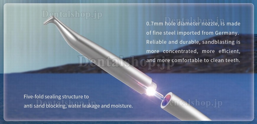 VRN® DQ-80 歯科用超音波スケーラー + 歯面清掃用ハンドピース